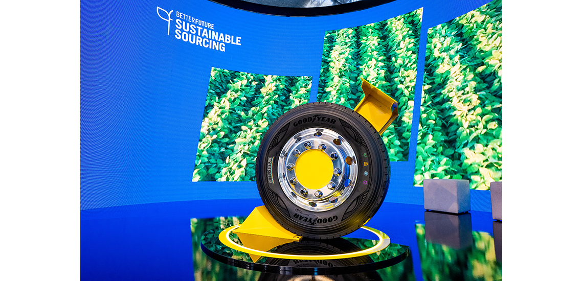 Sustainable Material Demonstration Truck Tyre