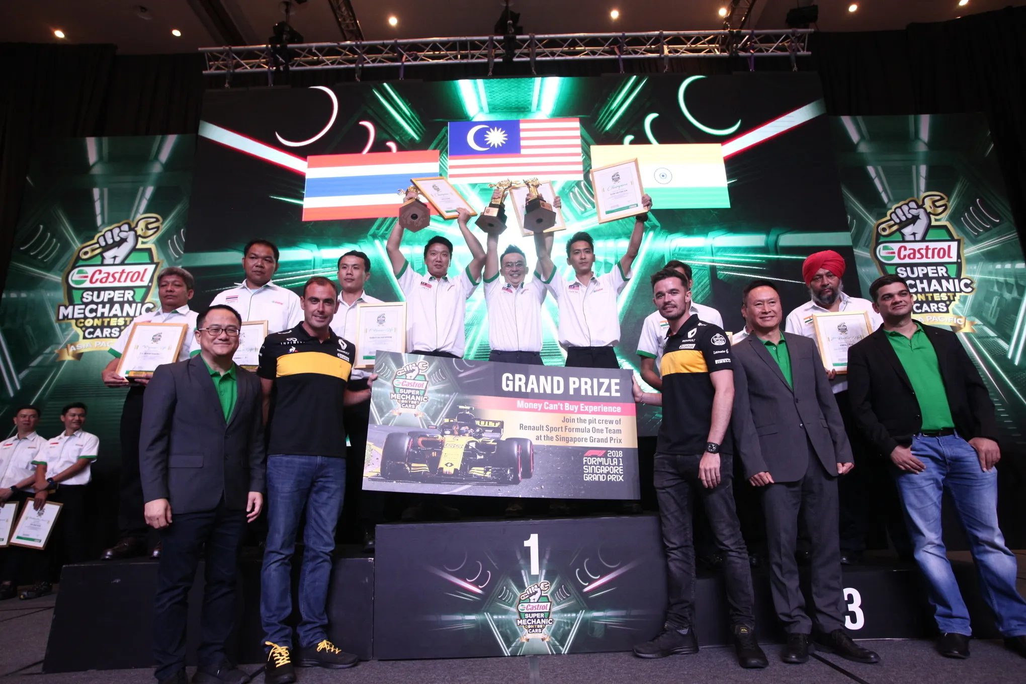 Team Malaysia Castrol Mechanic Contest