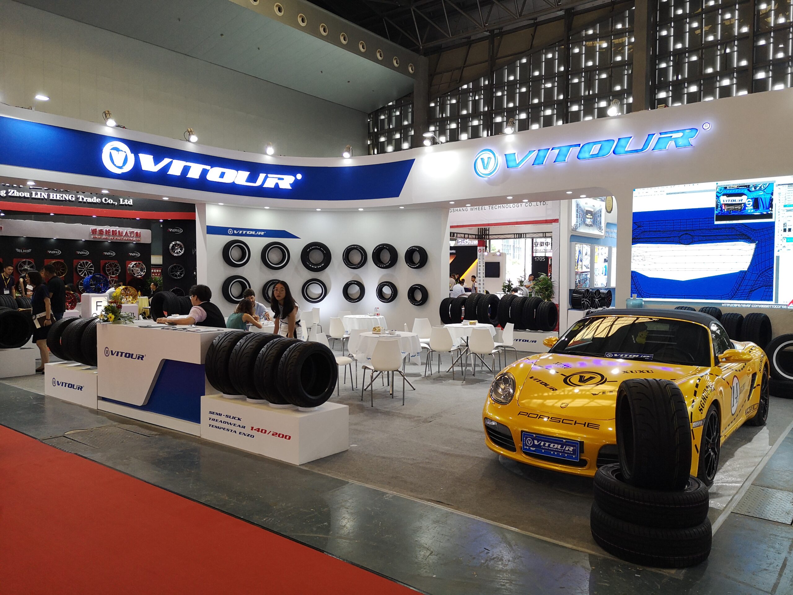 Vitour Showcases White-Letter Tyres - The Tyreman Magazine