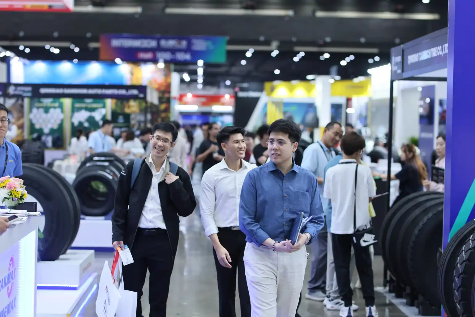 Visitors at TyreXpo Asia 2026. (Photo: Informa Markets)