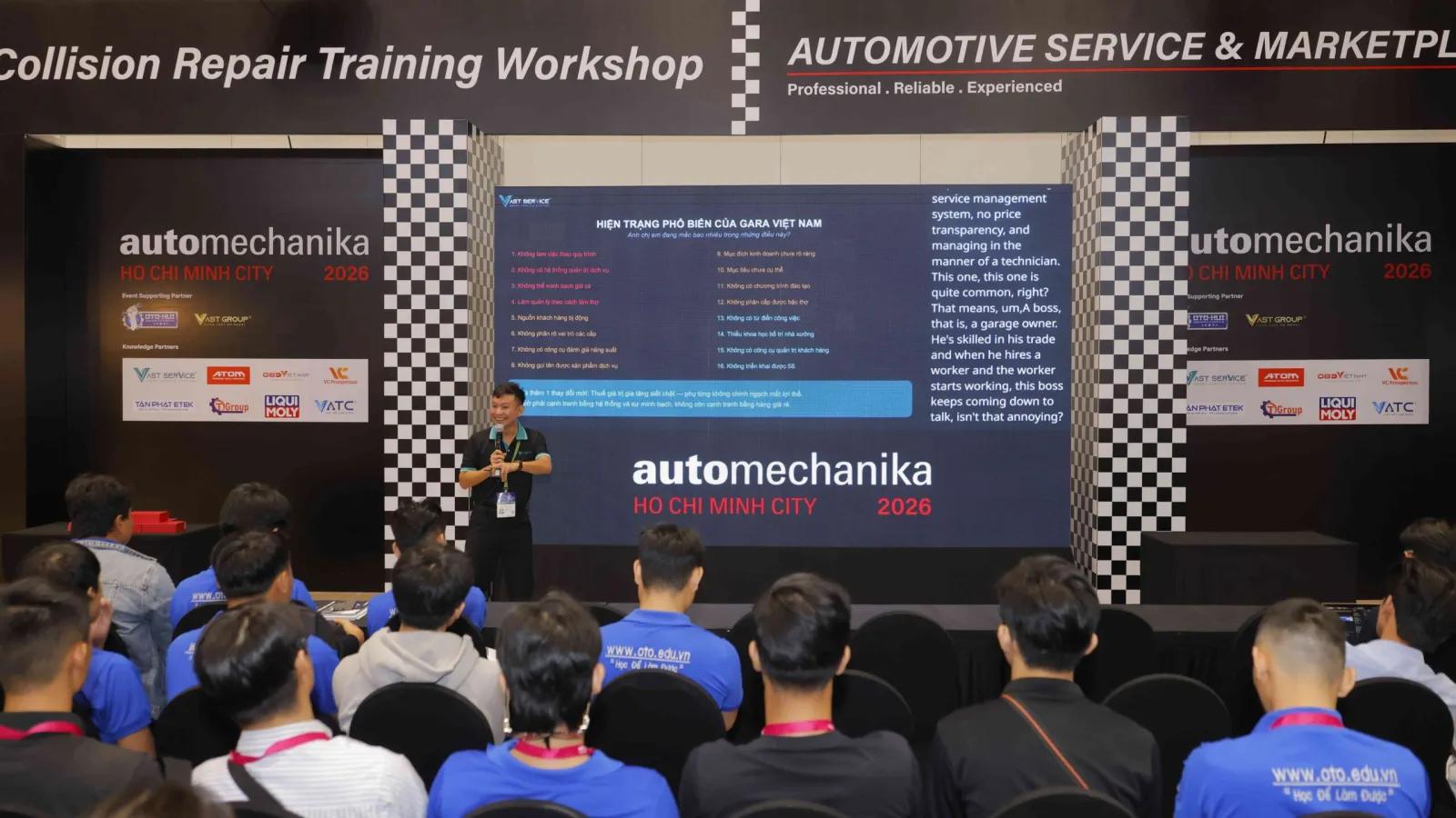 Collision Repair Training Workshop at Automechanika Ho Chi Minh City 2026. (Photo: Messe Frankfurt)