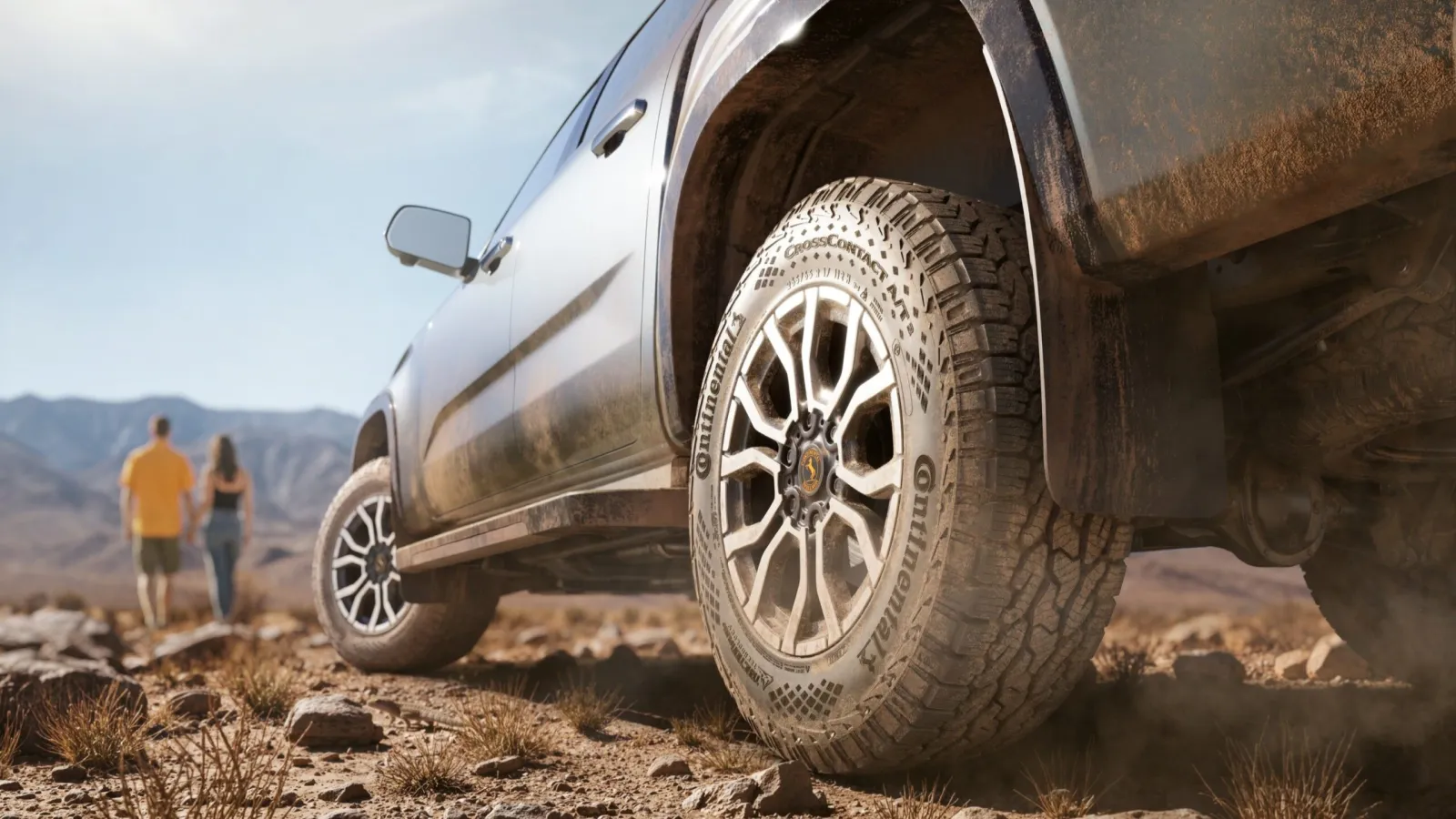 Continental CrossContact A/T² tyre up close. (Photo: Continental)