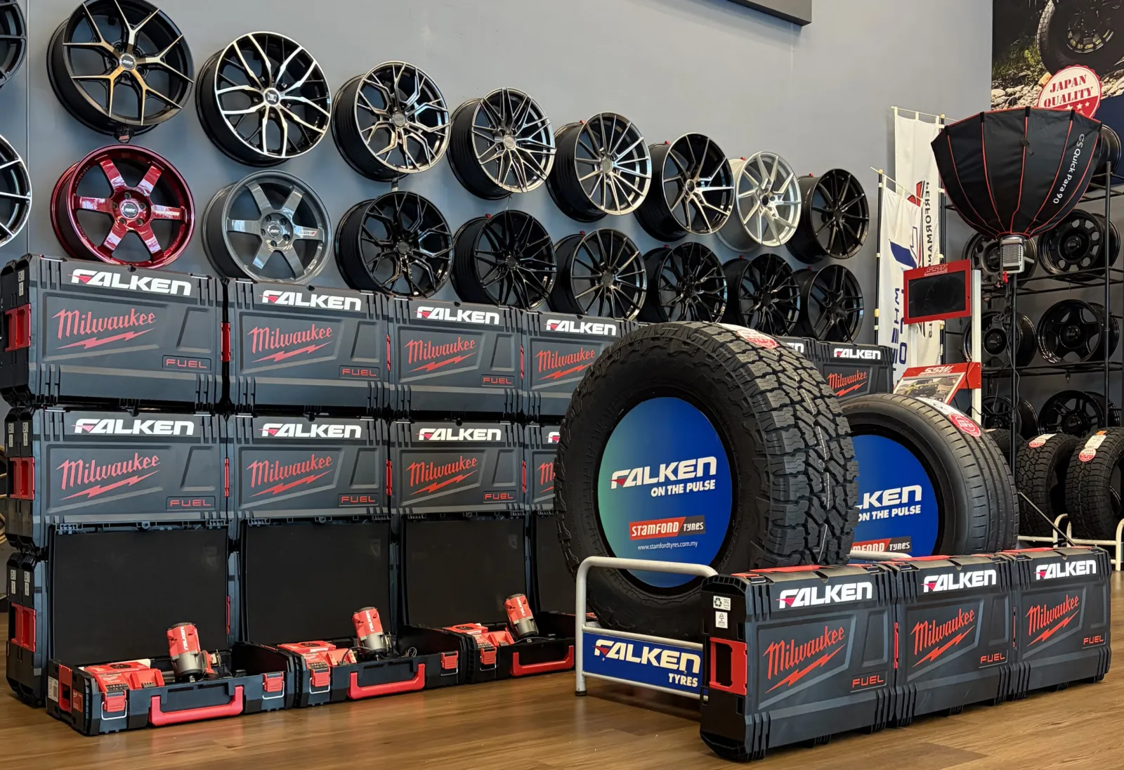 Falken Malaysia's Dealer Rewards Programme. (Photo: Falken Malaysia)
